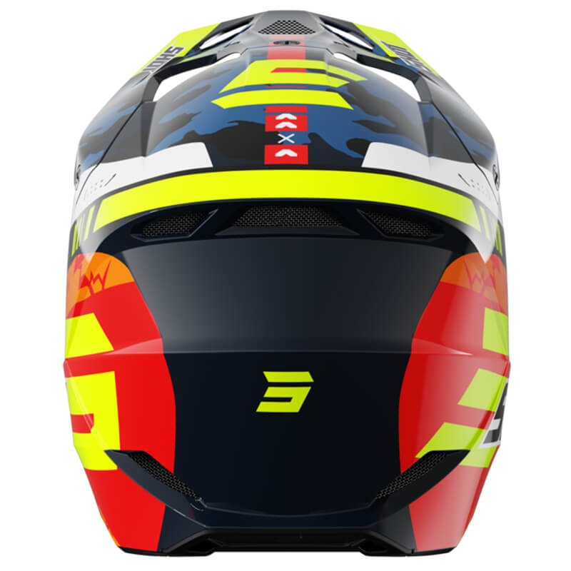 casque shot furious flash jaune 26 cross