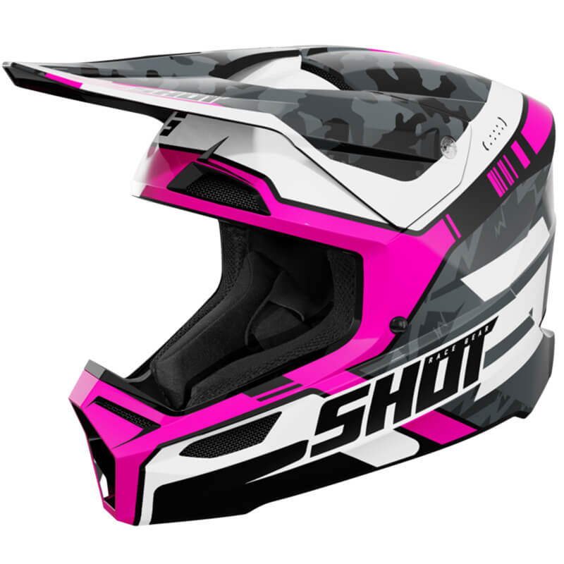 casque shot furious flash rose 26