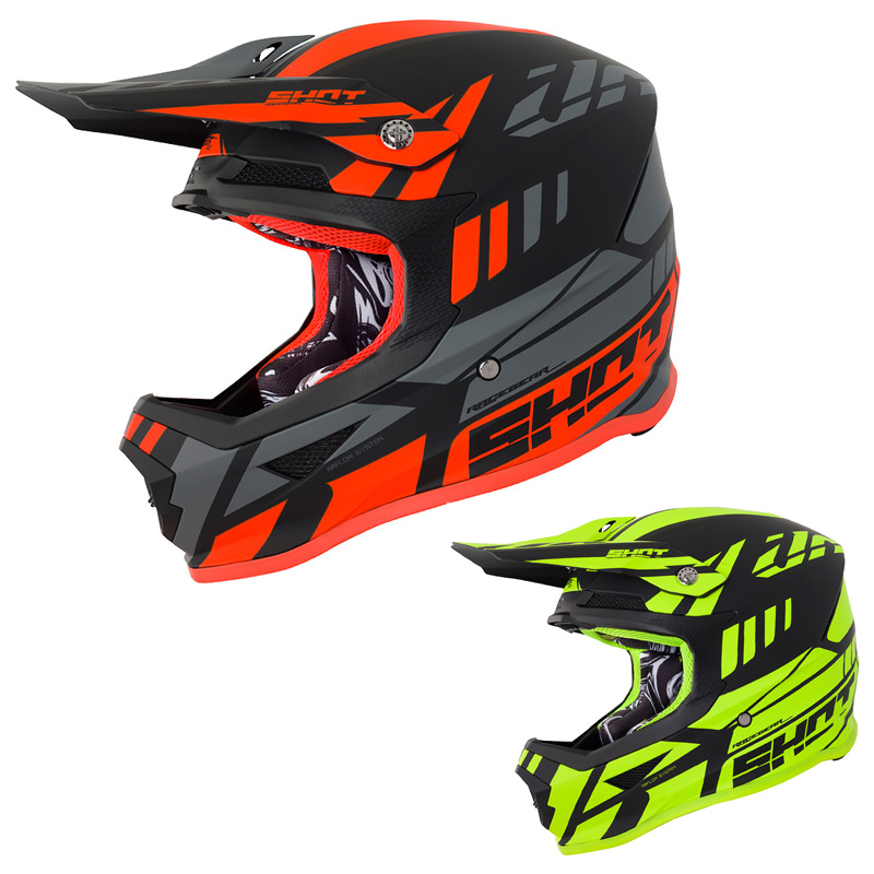 Casque Cross Shot Furious Riot 2018 Fx Motors