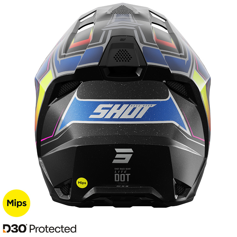 casque shot lite glory noir cross