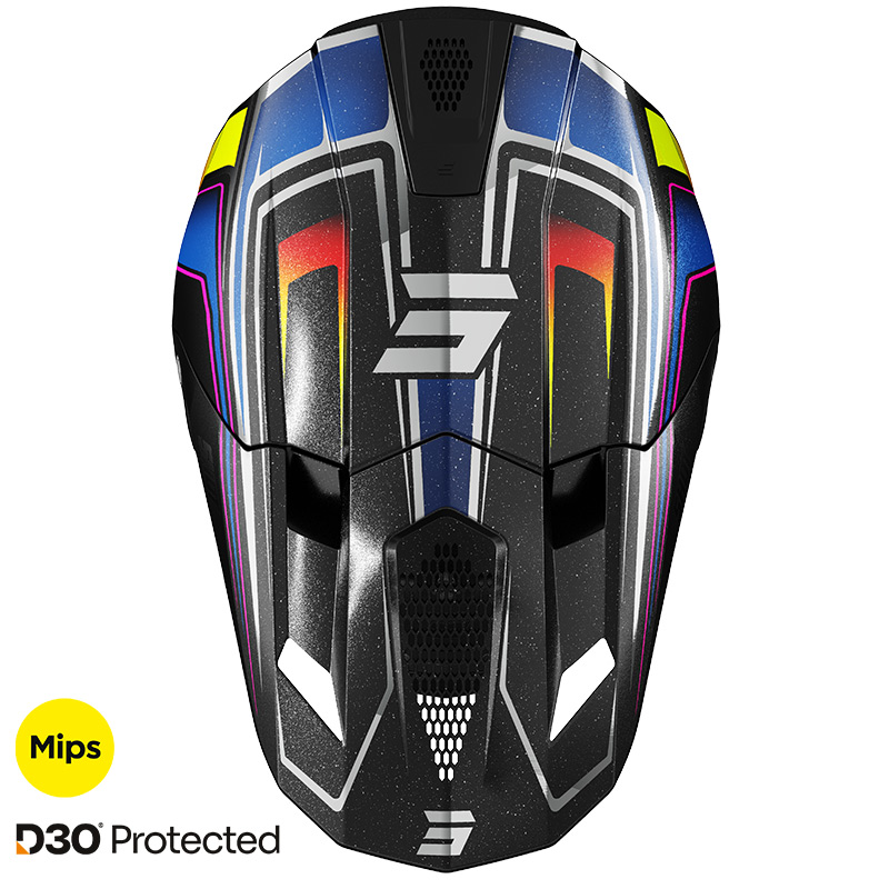 casque shot lite glory noir moto