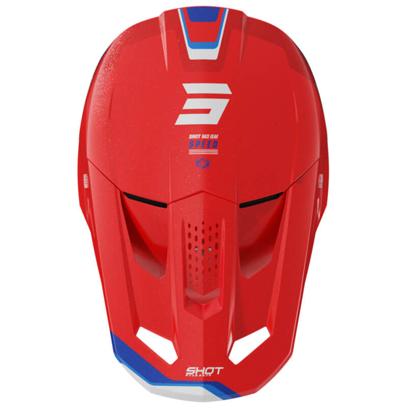 casque shot speed atomic rouge sx
