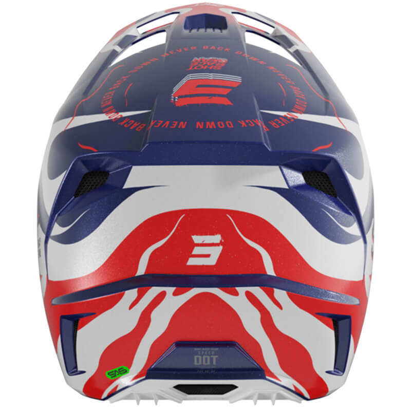 casque shot speed beast bleu mx