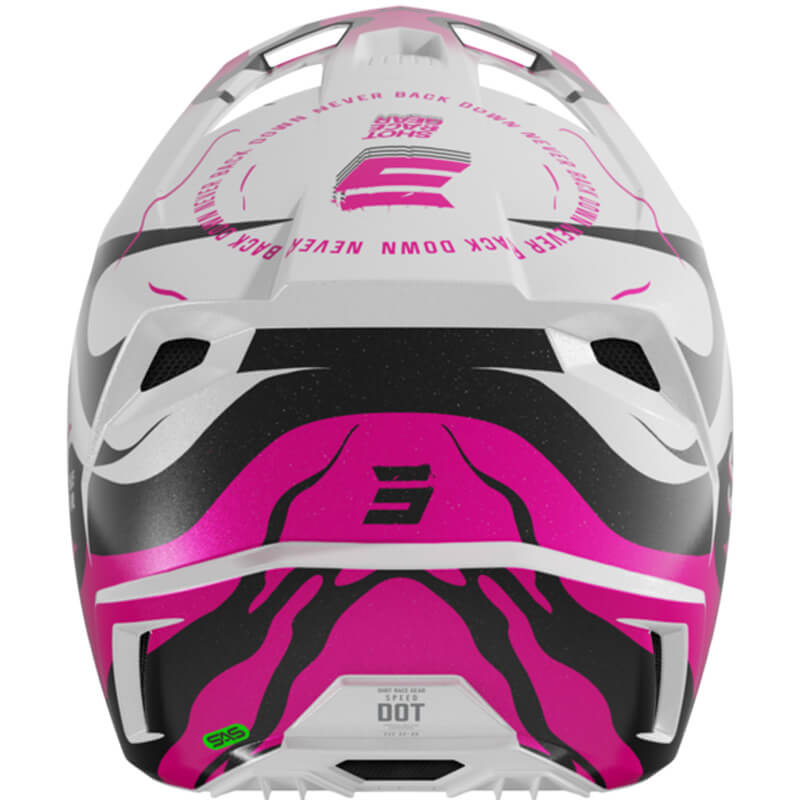 casque shot speed beast rose  mx