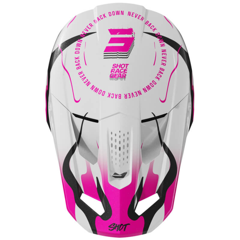 casque shot speed beast rose  sx