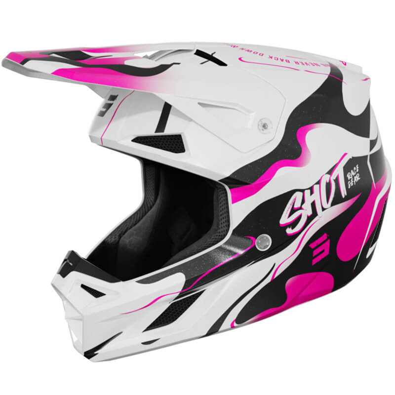 casque shot speed beast rose