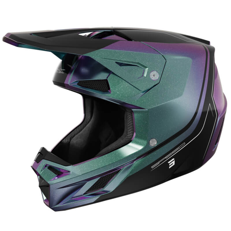 casque shot speed fury cameleon