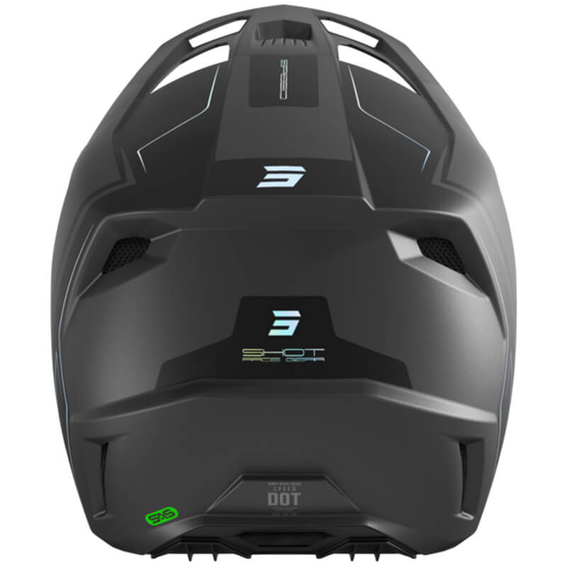 casque shot speed fury gris mx