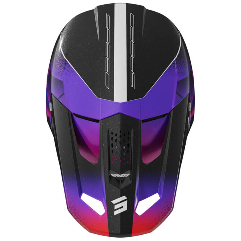 casque shot speed olymp violet sx