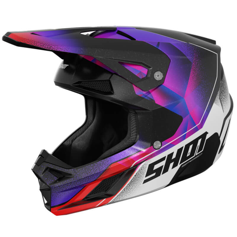 casque shot speed olymp violet