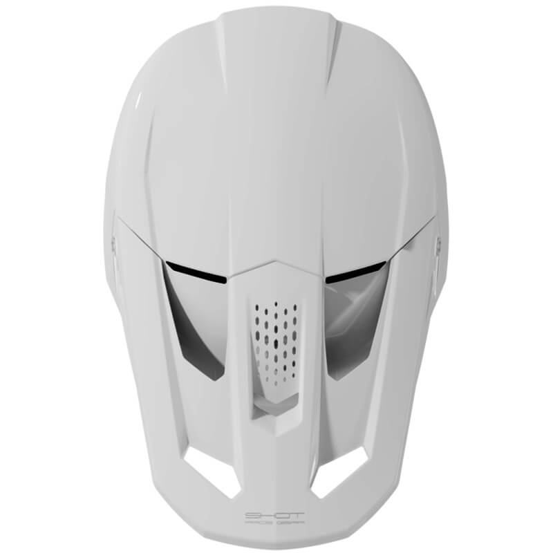 casque shot speed solid blanc 26 mx