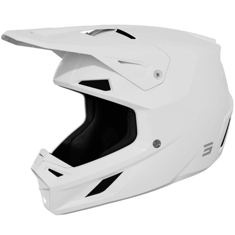 casque shot speed solid blanc 26