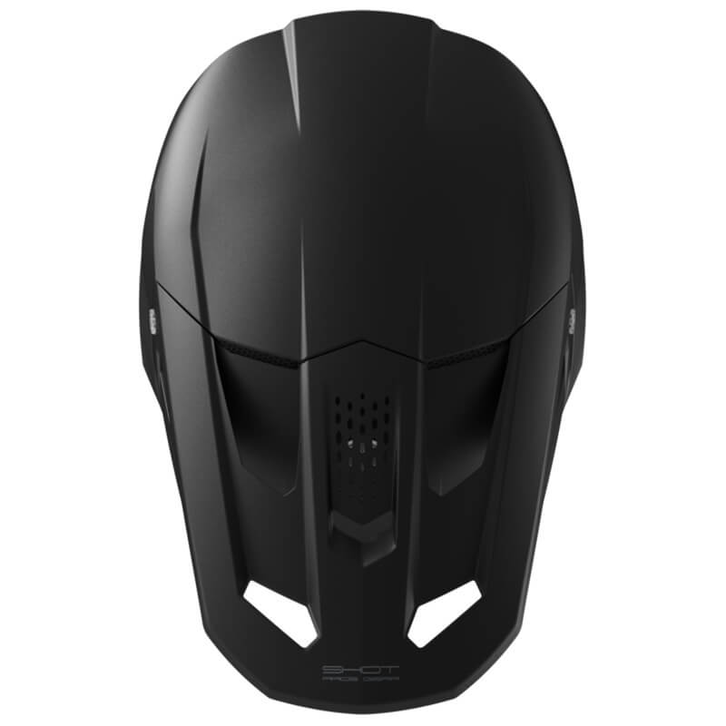 casque shot speed solid noir 26 mx