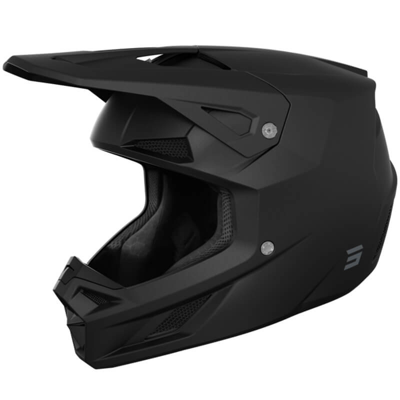 casque shot speed solid noir 26