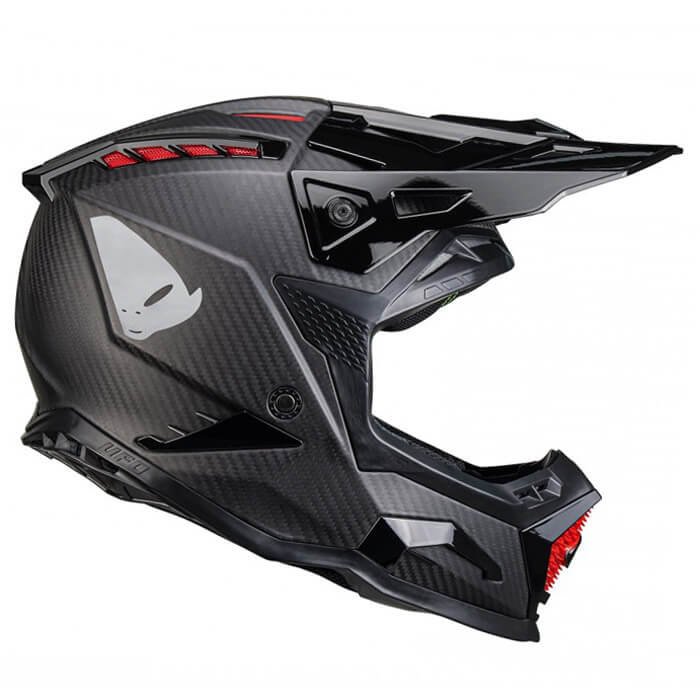 casque ufo fibre carbone echus noir 2024 cross