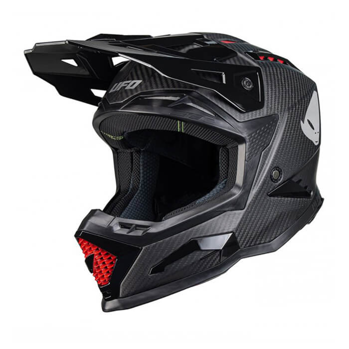 casque ufo fibre carbone echus noir 2024 enduro