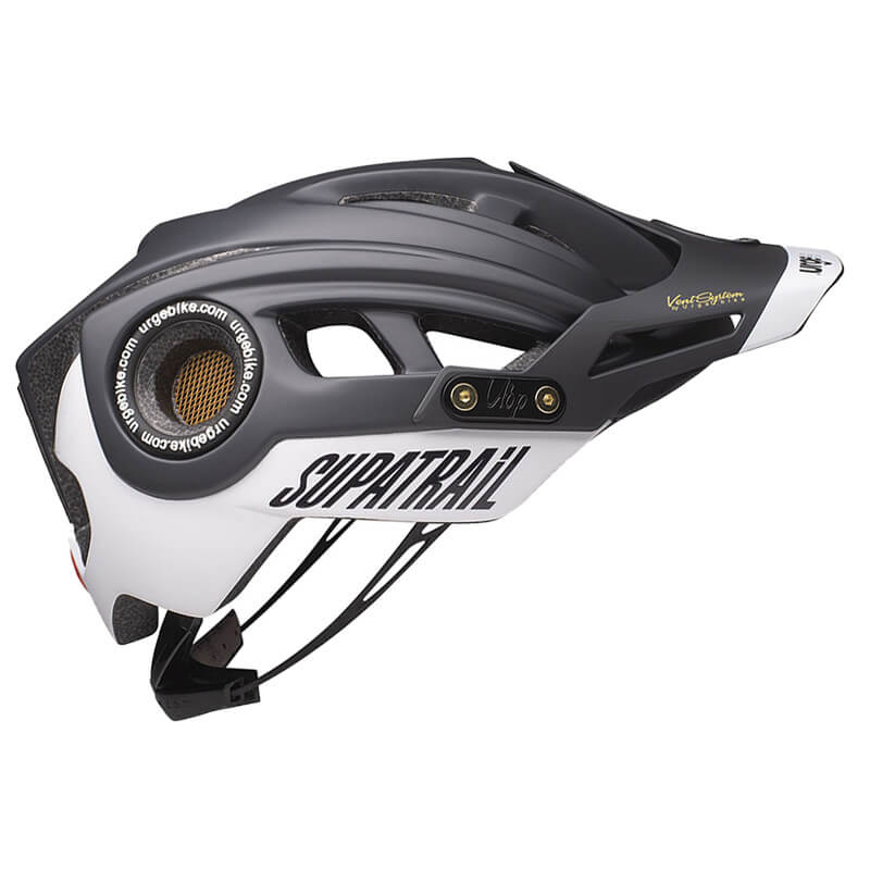 casque urge VTT supatrail noir blanc