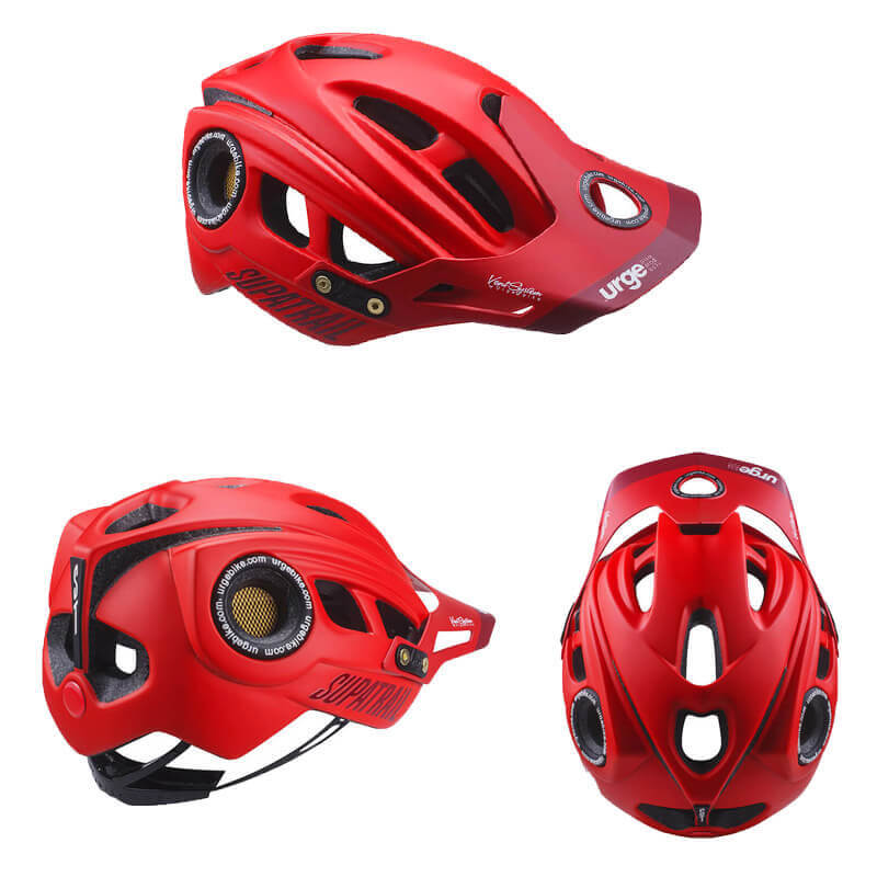 casque urge supatrail rouge VTT