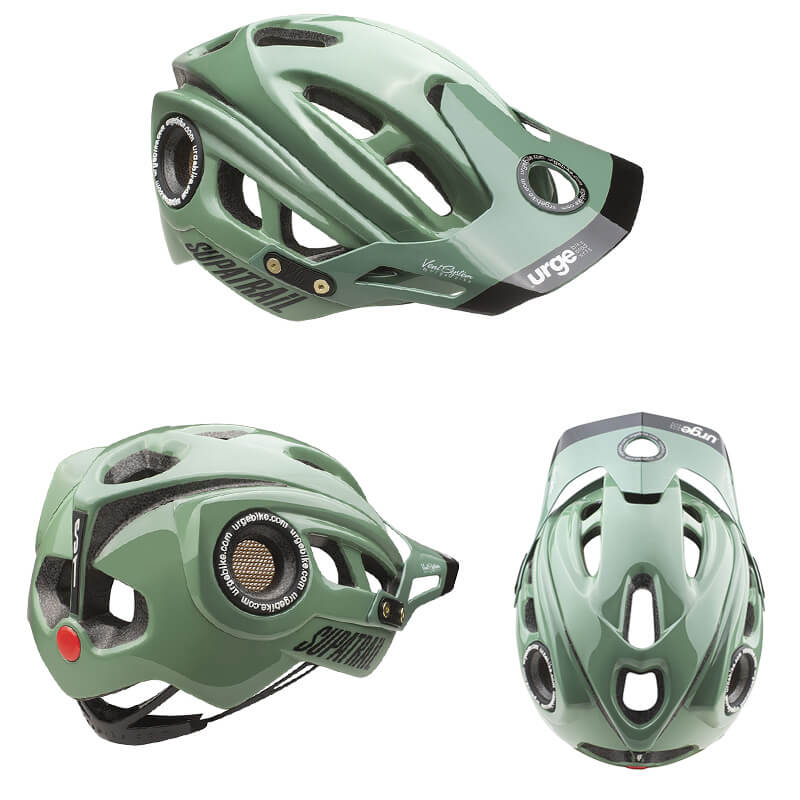 casque urge supatrail vert VTT