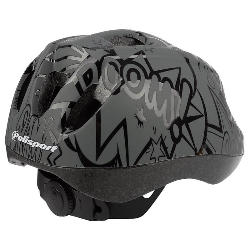 casque velo enfant polisport gris 2025 draisienne