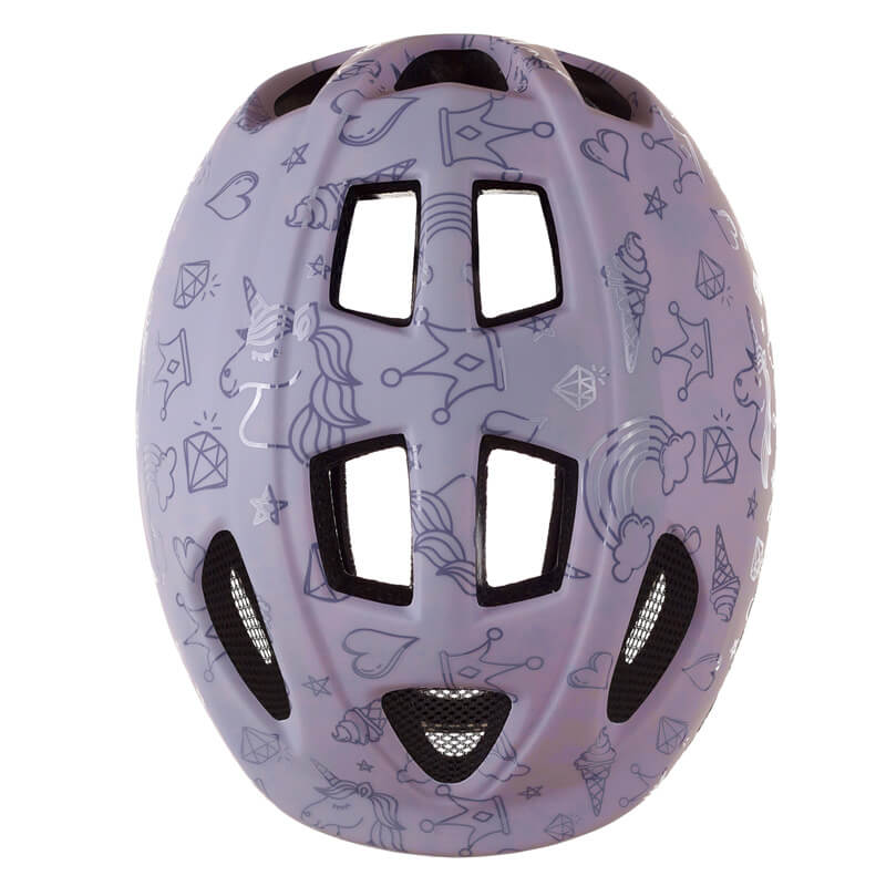 casque velo enfant polisport violet aeration