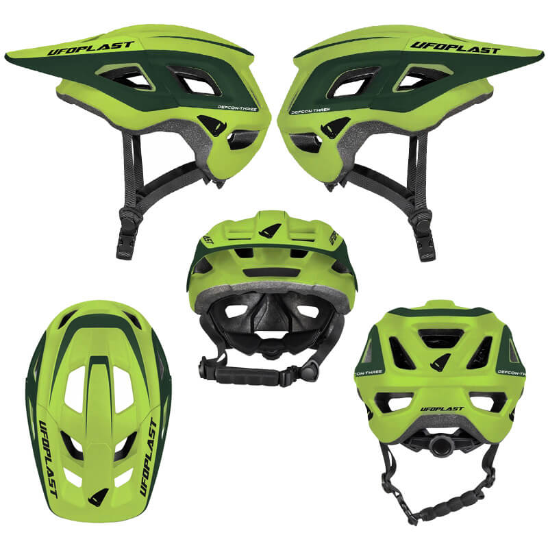 casque velo ufo defcon three vert 2024 xc