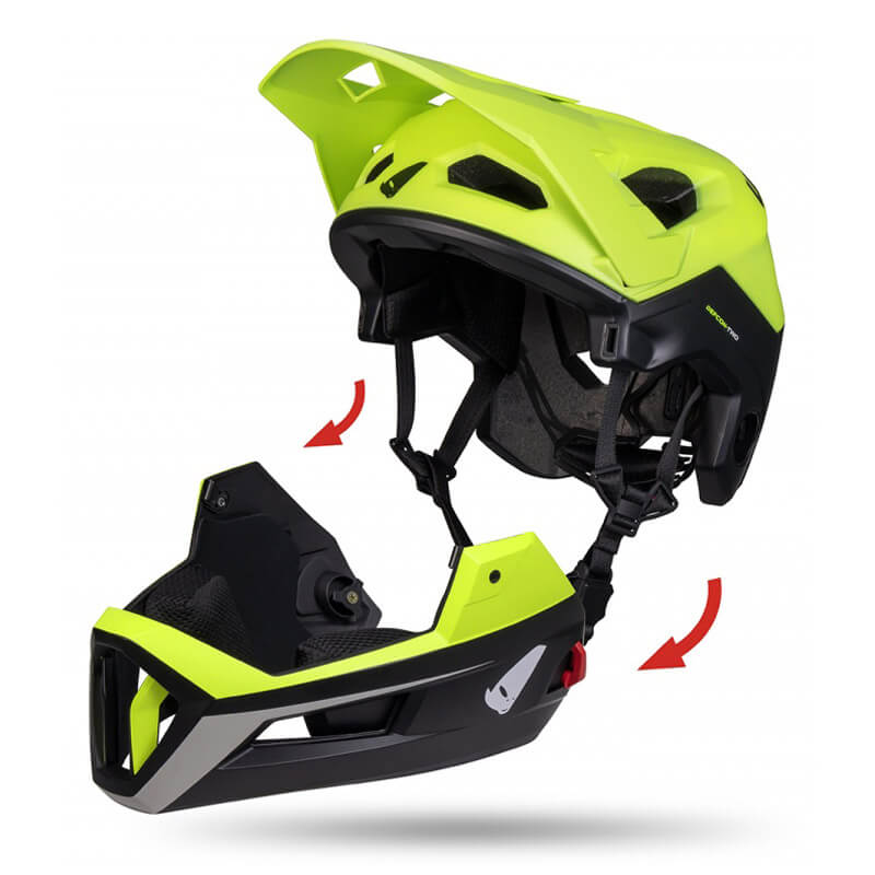 casque velo ufo defcon two jaune fluo 2024 mountain