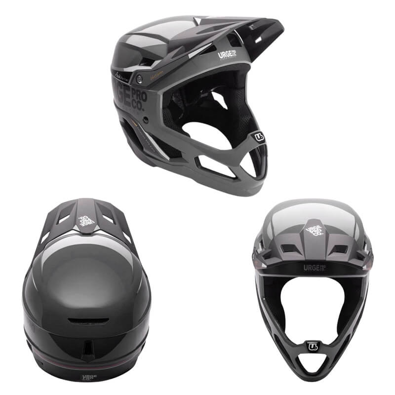 casque vtt urge archi deltar 2022 gris noir velo