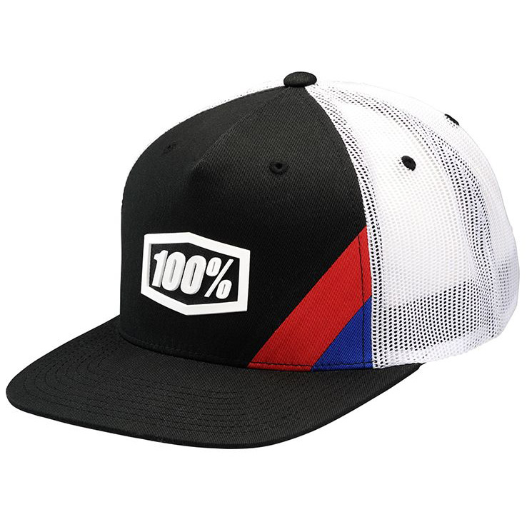 casquette 100 percent cornerstone trucker black