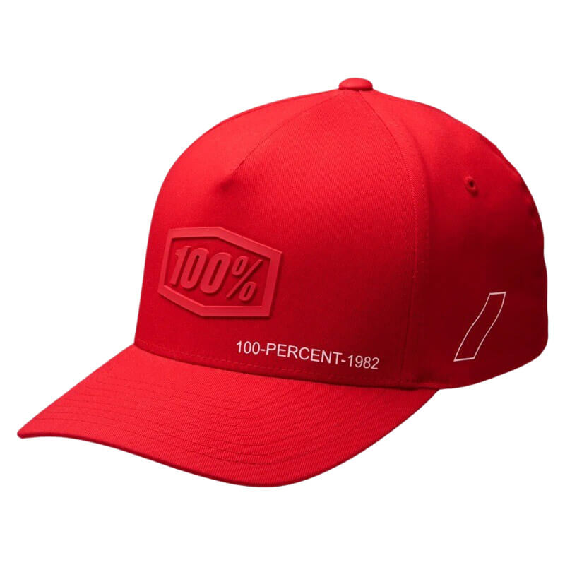 casquette 100 percent shadow rouge 2023