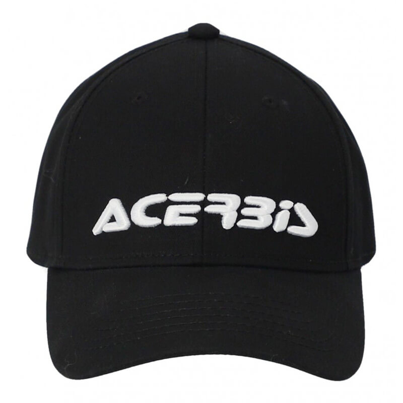 casquette acerbis logo noir 2023 ajustable