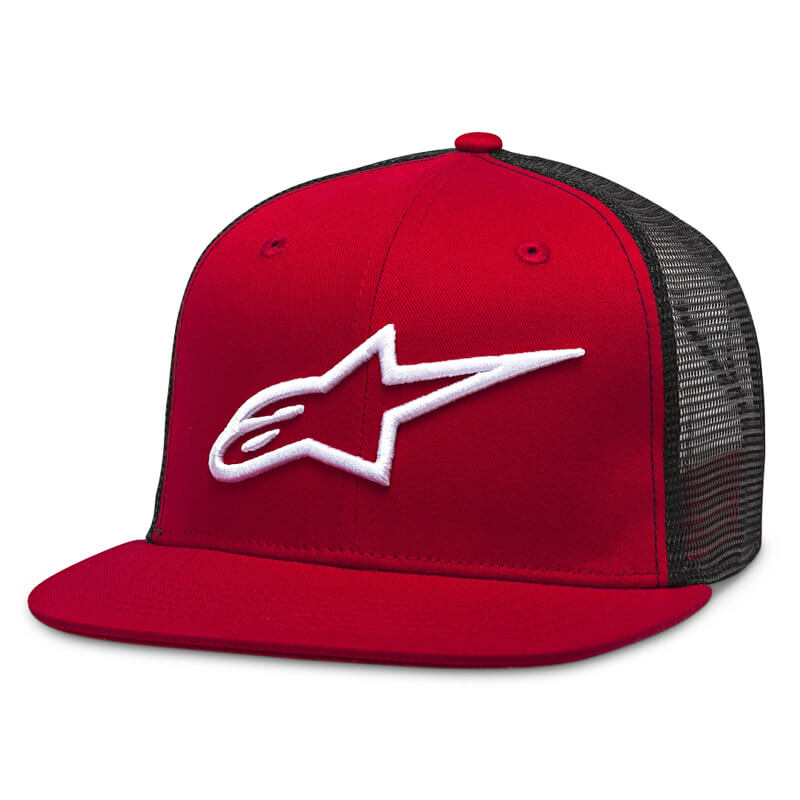 casquette alpinestars corp trucker rouge 2024