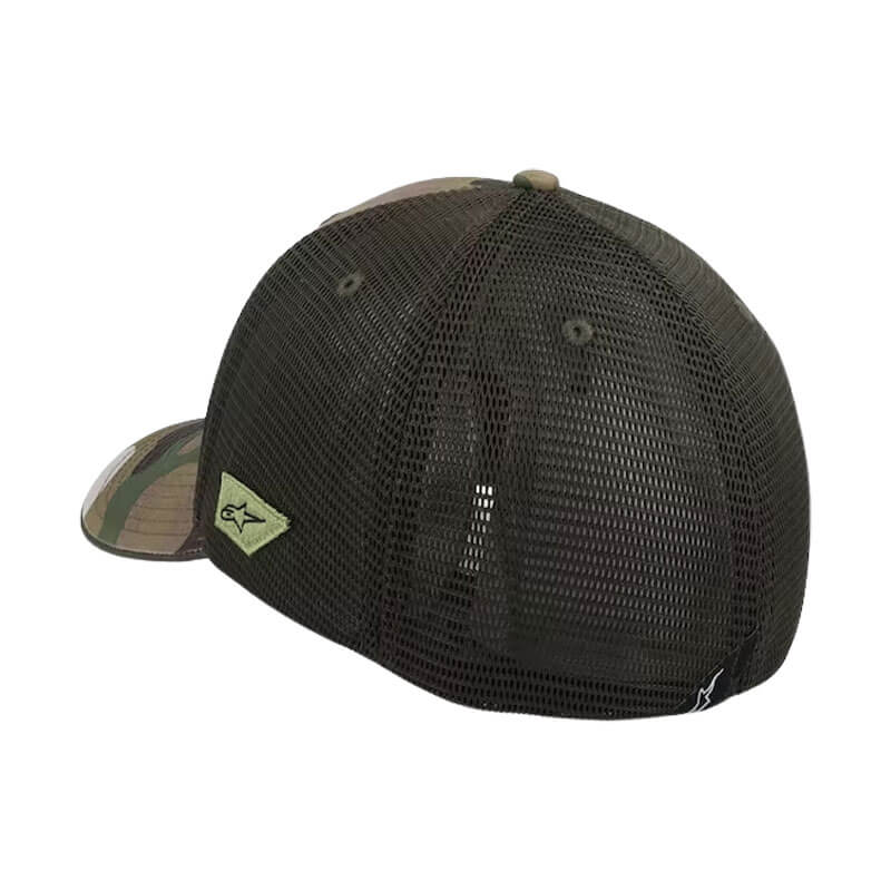 casquette alpinestars reblaze multicamo 2023 vert kaki motocross