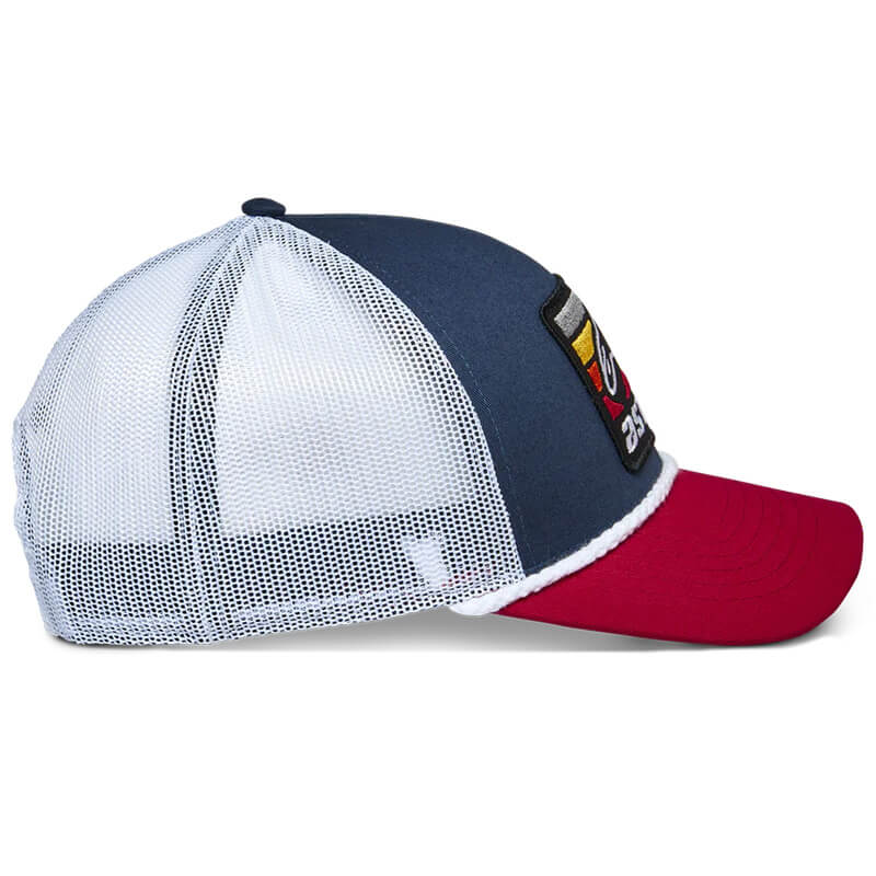 casquette alpinestars trucker selica bleu sx 25