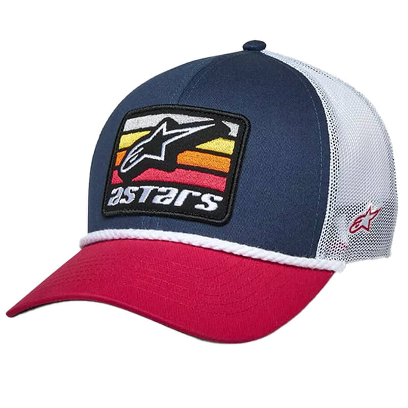casquette alpinestars trucker selica bleu