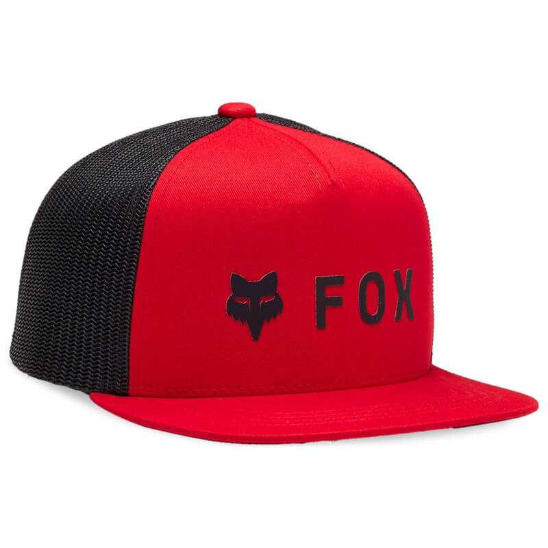 casquette enfant fox racing absolute rouge 2024