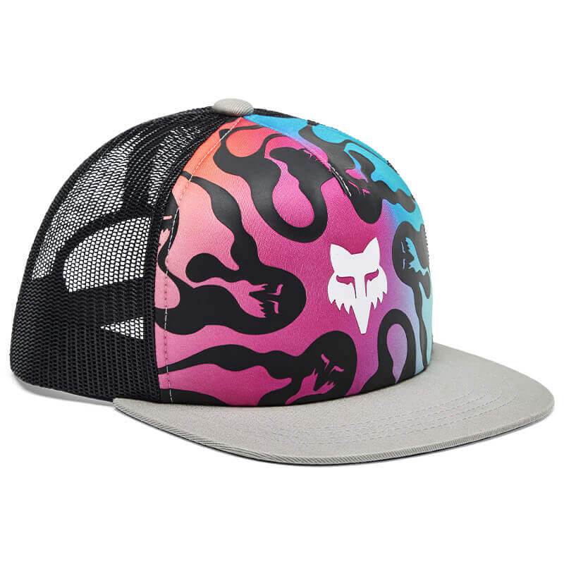 casquette enfant fox racing future gris 2025