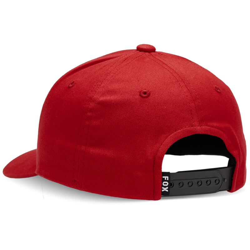 casquette enfant fox racing legacy 110 rouge 2024 snapback