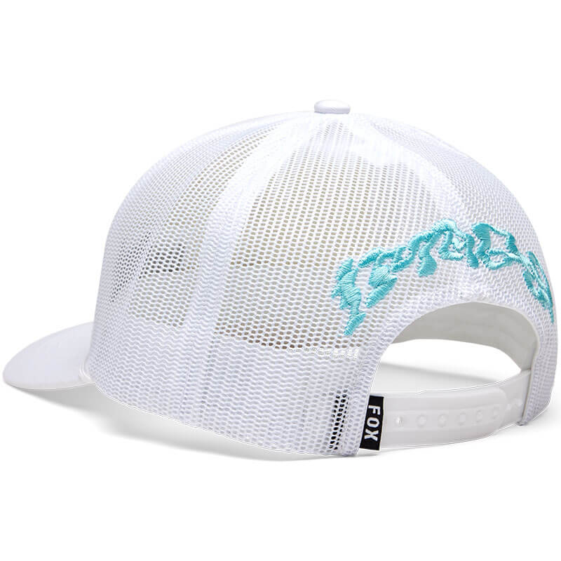 casquette fox racing femme hello blanc mx