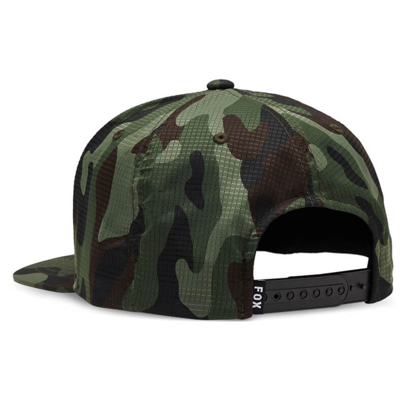 casquette fox racing head camo tech kaki 2023 snapback