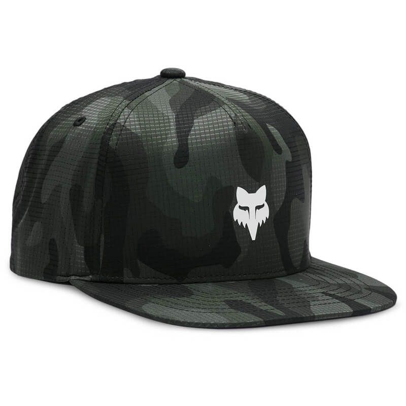 casquette fox racing head camo tech noir 2023