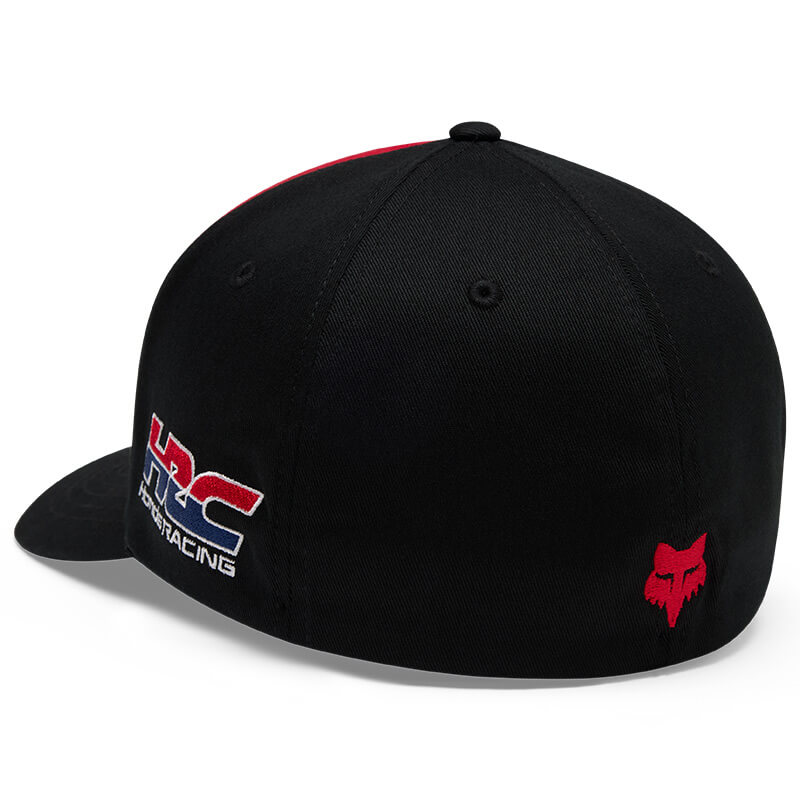 casquette fox racing honda noir cross
