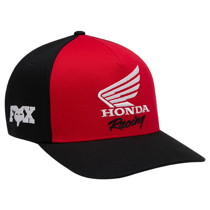 casquette fox racing honda noir