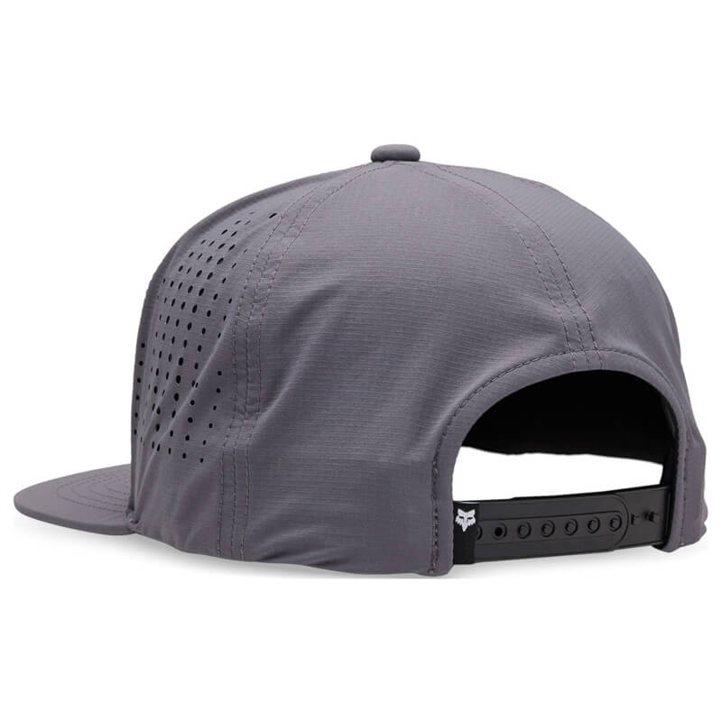 casquette fox racing non stop gris 2023 snapback