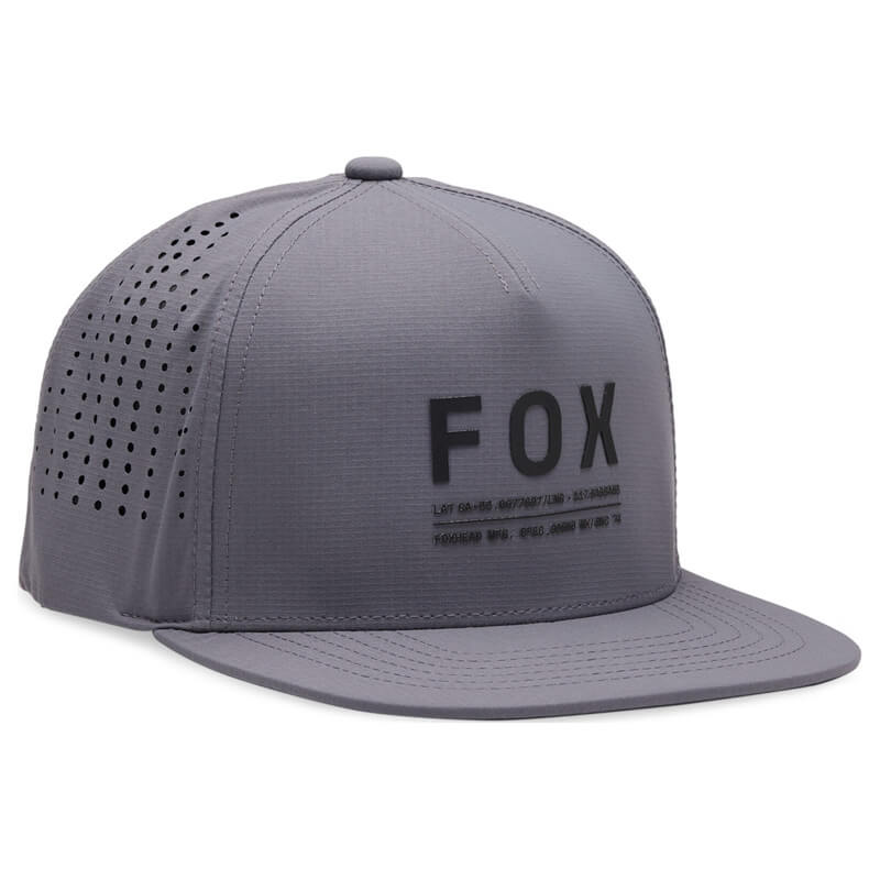 casquette fox racing non stop gris 2023