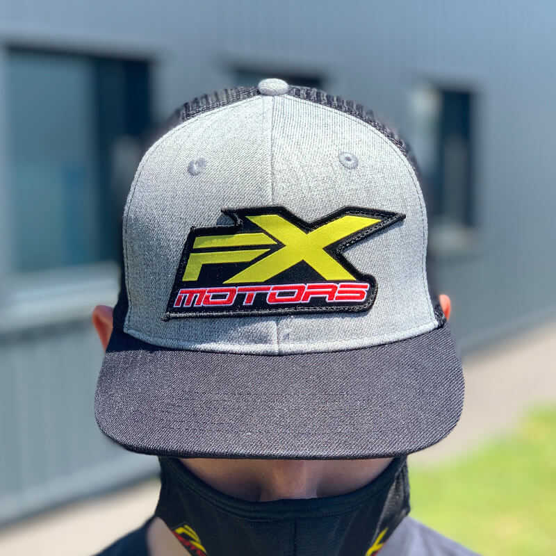 casquette fxmotors logo 2021 ecusson