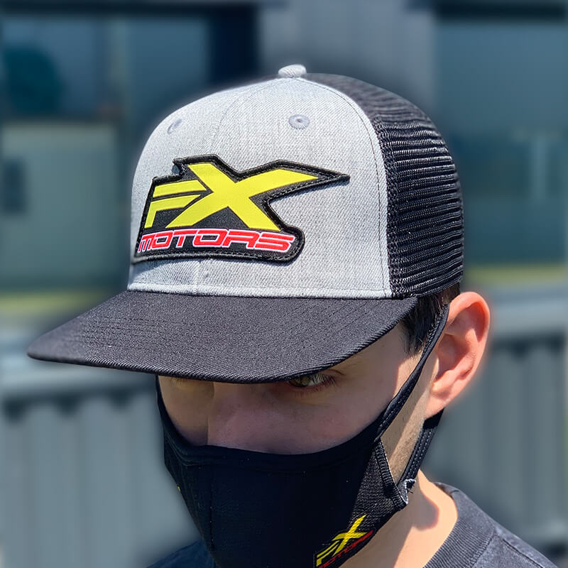 casquette fxmotors logo 2021