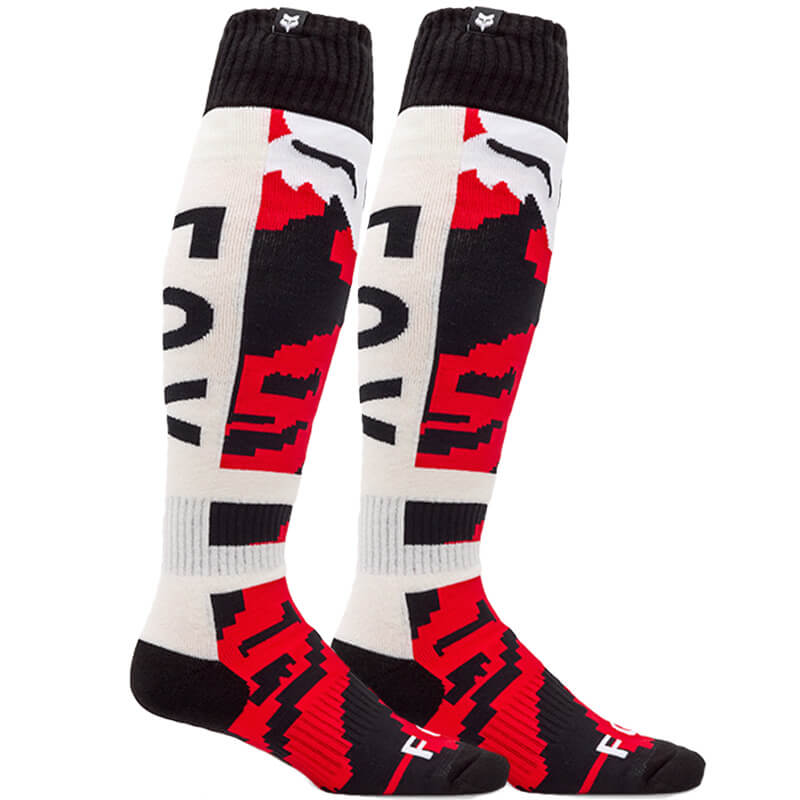 chaussette fox racing 180 kairos rouge noir