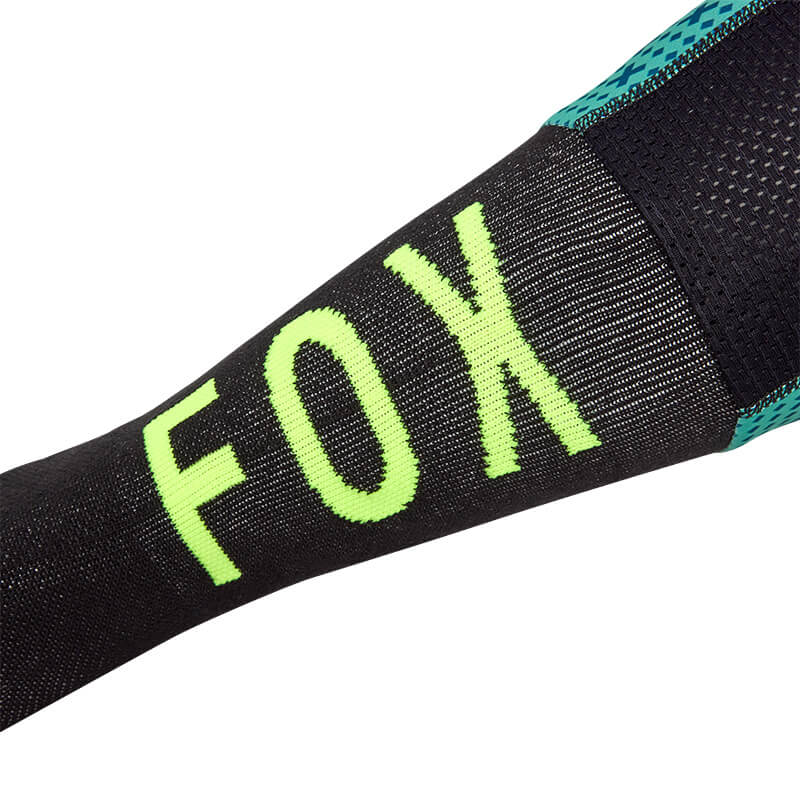 chaussette fox racing flexair noir bleu jaune sx