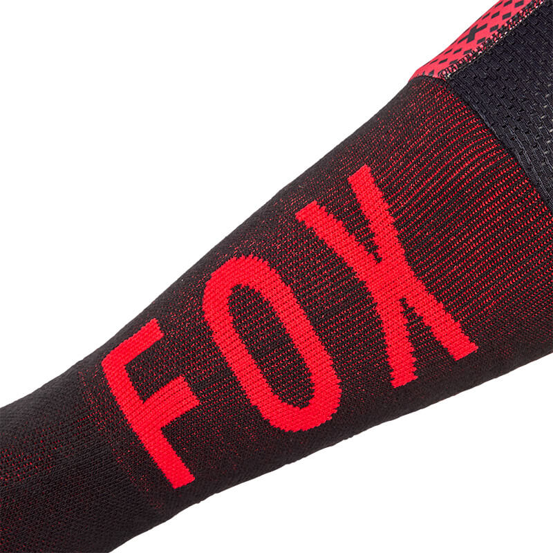 chaussette fox racing flexair noir rouge sx